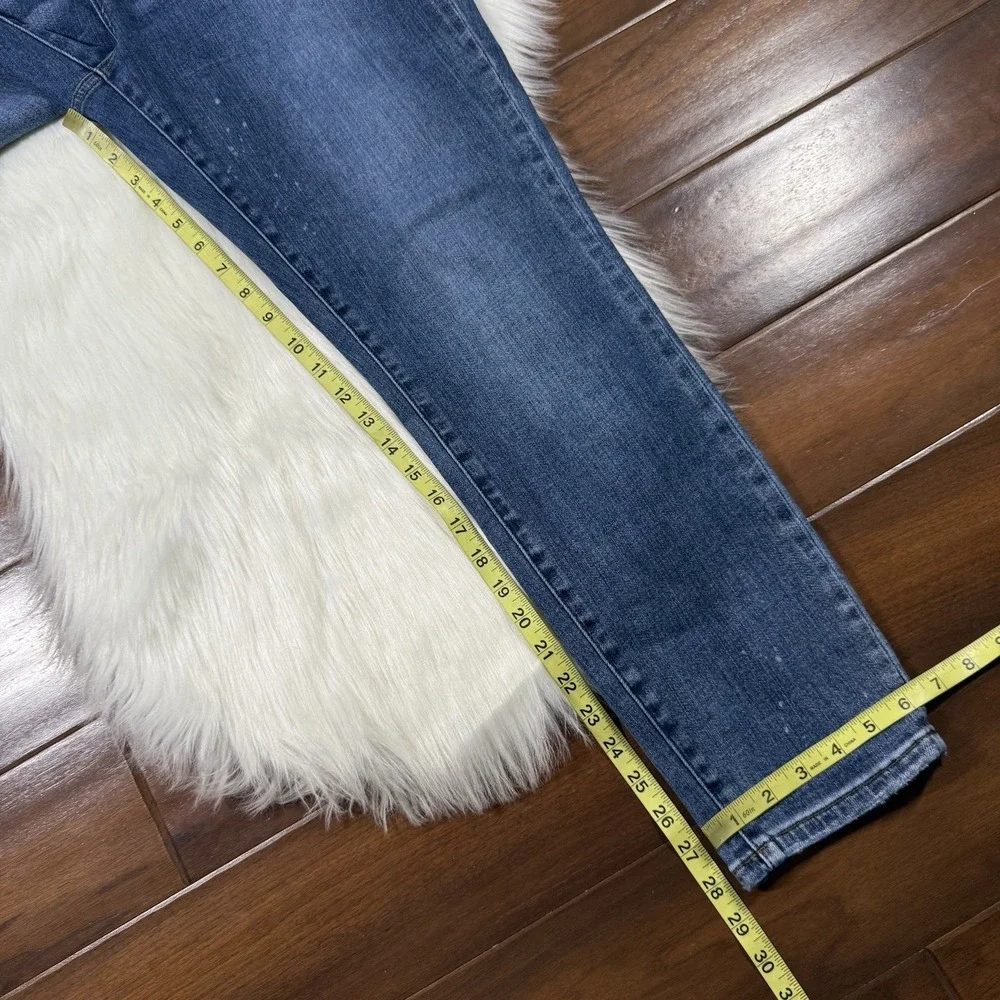 Judy Blue Women's Size 32 Bleach Splash Boyfriend Fit Denim‎ Jeans